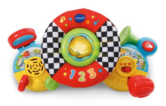 Vtech Volant de Poussette Interactif