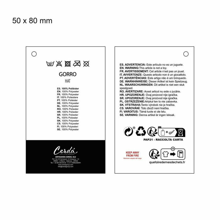 Bonnet enfant The Nightmare Before Christmas Blanc Bonnet enfant The Nightmare Before Christmas Blanc