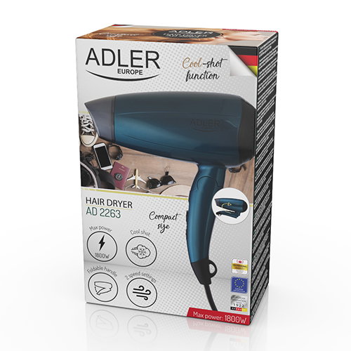Sèche-cheveux Adler AD 2263 Blanc 1600 W
