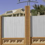 BigBuy Garden Canisse Gris PVC 3 x 2 cm