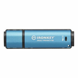 Kingston IronKey Vault Privacy 50 Series 16 Go Bleu