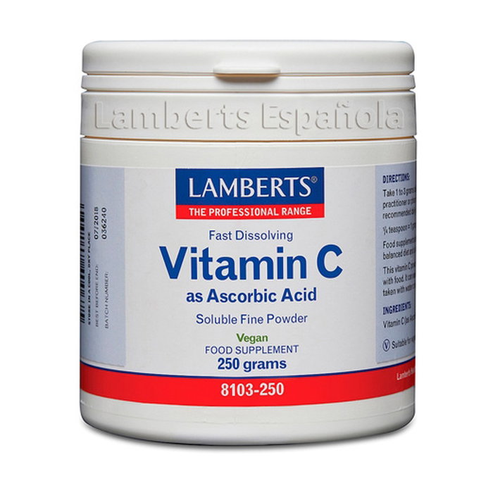 Lamberts Vitamine C Acide Ascorbique 250g Lamberts Vitamine C Acide Ascorbique 250g