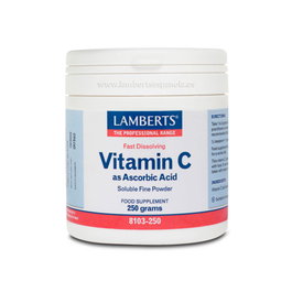 LAMBERTS Acide Ascorbique en poudre 250 g