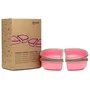 Surefeed Lot de 2 demi-bols rose