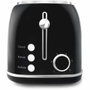 Sweiss Grille-pain vintage GRV9 2 fentes Noir 1500 W