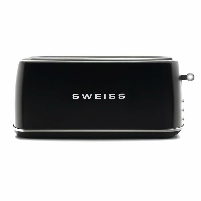 Sweiss Grille-pain vintage GRV9 2 fentes Noir 1500 W Sweiss Grille-pain vintage GRV9 2 fentes Noir 1500 W