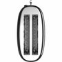 Sweiss Grille-pain vintage GRV9 2 fentes Noir 1500 W