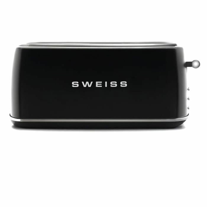 Sweiss Grille-pain vintage GRV9 2 fentes Noir 1500 W Sweiss Grille-pain vintage GRV9 2 fentes Noir 1500 W