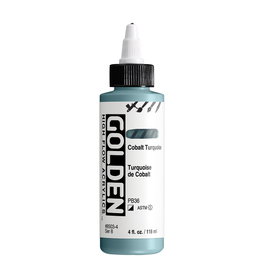 Golden Peinture Acrylique High Flow Turquoise Cobalt 118 ml