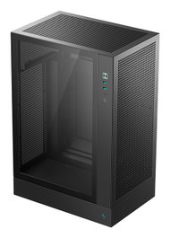DeepCool CH170 Plus Boîtier PC Gaming Micro-ATX Noir avec Vitre Trempée R-CH170-BKNGM0-G