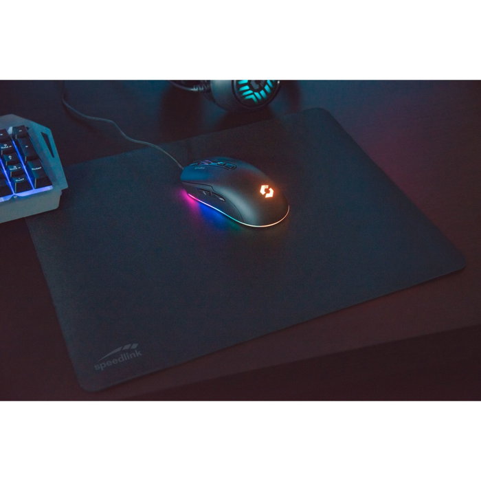 Speedlink ATECS Soft Gaming Mousepad - Taille M, noir