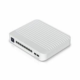 Ubiquiti Switch UniFi USW-Pro-8-POE Blanc - Switch PoE professionnel 8 ports avec alimentation intégrée