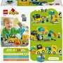 Lego - Jeu de Construction DUPLO Ma Ville 10475 Les Véhicules de Chantier 3-en-1 - Jeu Interactif pour Enfant dès 2 ans