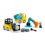 LEGO DUPLO Les véhicules de chantier 3-en-1 10475