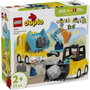 LEGO DUPLO Les véhicules de chantier 3-en-1 10475