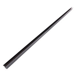 Rail magnétique de surface noir 2m