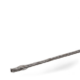 Câble Acier Inoxydable Suspension Luminaire-Profil Ø1,2mm (Par Mètre)</h1>