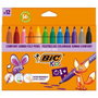 Kit de Dessin Bic 517250 Multicouleur (12 Unités)