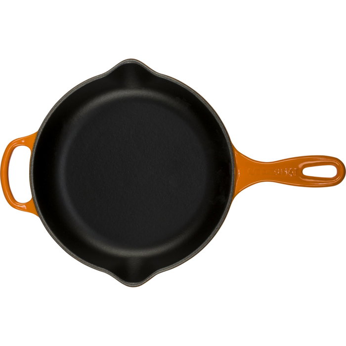 Le Creuset Signature Poêle en fonte 23cm Noir et Rouge Le Creuset Signature Poêle en fonte 23cm Noir et Rouge