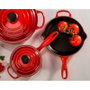 Le Creuset Poêle en fonte Signature 23 cm Rouge et Noir