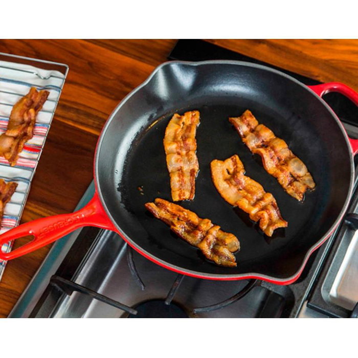 Le Creuset Poêle en fonte Signature 23 cm Rouge et Noir