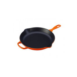 Le Creuset Poêle en fonte Signature 23 cm Rouge et Noir