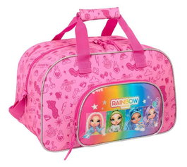 Safta - Sac de sport Rainbow High "Shine" 40 x 24 x 23 cm - Bagage cabine - Pour enfants dès 3 ans