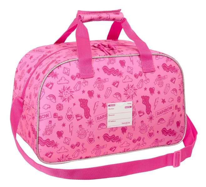 Safta - Sac de sport Rainbow High "Shine" 40 x 24 x 23 cm - Bagage cabine - Pour enfants dès 3 ans