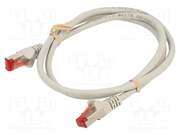 GOOBAY Câble Ethernet Patch Cord Cat 6 S/FTP 1m Gris