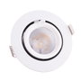 Spot LED Downlight 7W 1050Lm 4000ºK Circulaire Orientable