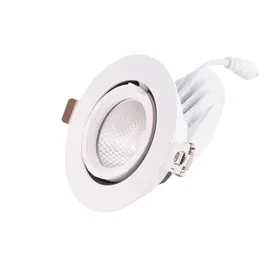 Downlight LED 7W 1050Lm 4000K Circulaire Orientable HO-COB-C-C-OR-7W-W