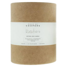 Made By Coopers Bougie Parfumée Restore Eucalyptus - 175 g - Parfum d'intérieur