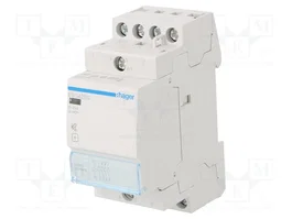 HAGER Contacteur ESC 4 pôles, 25A, 230VAC, NO x4