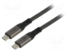 GOOBAY Câble Thunderbolt 3, Thunderbolt 4 et USB 4.0 - 1,5m