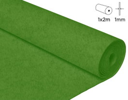 Innspiro Rouleau de feutre acrylique vert citron 100x200cm x 1mm