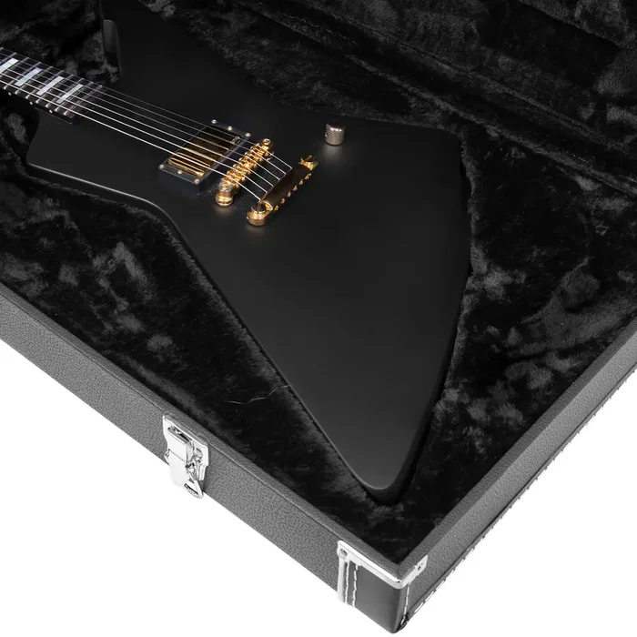 Gator GW Deluxe Étui pour Guitare Électrique Explorer, Noir, 1219x457x114 mm
