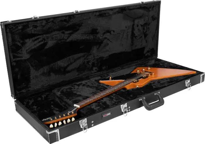 Gator GW Deluxe Étui pour Guitare Électrique Explorer, Noir, 1219x457x114 mm