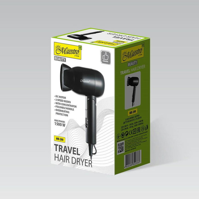 Feel Maestro Sèche-cheveux MR-200 Noir 1500 W