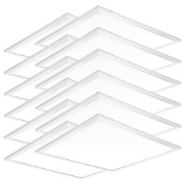 Pack de 10 Panneau LED 40W 60x60cm Blanc Froid 6000K UGR19