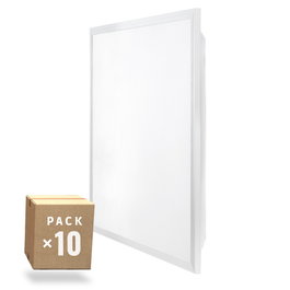 GreenIce Pack de 10 Panneaux LED 40W 6000K 60x60cm