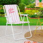 Home Deco Factory Chaise Pliante Dolce Vita Rose