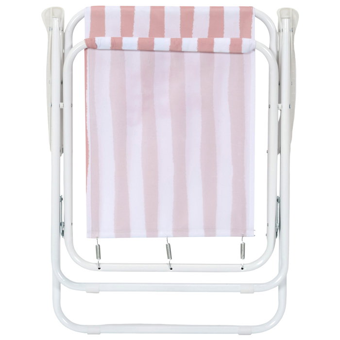 Home Deco Factory Chaise Pliante Dolce Vita Rose