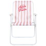 Home Deco Factory Chaise Pliante Dolce Vita Rose