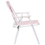 Home Deco Factory Chaise Pliante Dolce Vita Rose