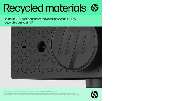 HP Webcam HP 625 Full HD 1080p avec micros, IA, Windows Hello, Zoom, rotation 360 degrés, champ de vision ajustable, pour visioconférence