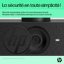 HP Webcam 625 - Webcam Full HD 1080p avec Windows Hello, microphones antibruit, certification Zoom, 360° rotatif, 71% plastique recyclé