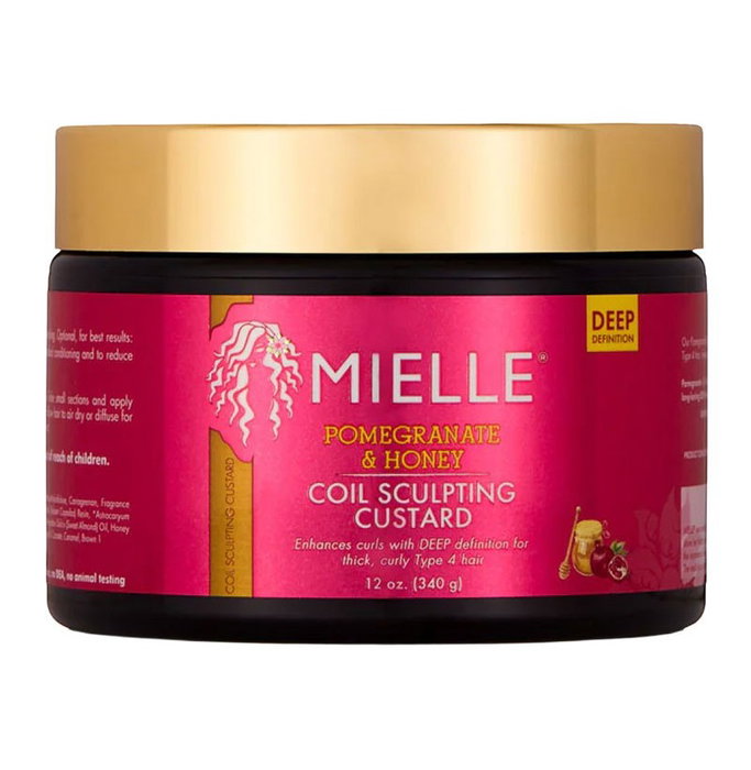 Mielle Pomegranate & Honey Coil Sculpting Custard 340g Mielle Pomegranate & Honey Coil Sculpting Custard 340g