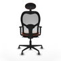 Piqueras y Crespo Chaise de Bureau Jorquera 1D036G1 Orange