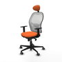 Piqueras y Crespo Chaise de Bureau Jorquera 1D036G1 Orange