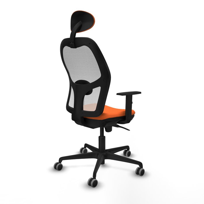Piqueras y Crespo Chaise de Bureau Jorquera 1D036G1 Orange Piqueras y Crespo Chaise de Bureau Jorquera 1D036G1 Orange